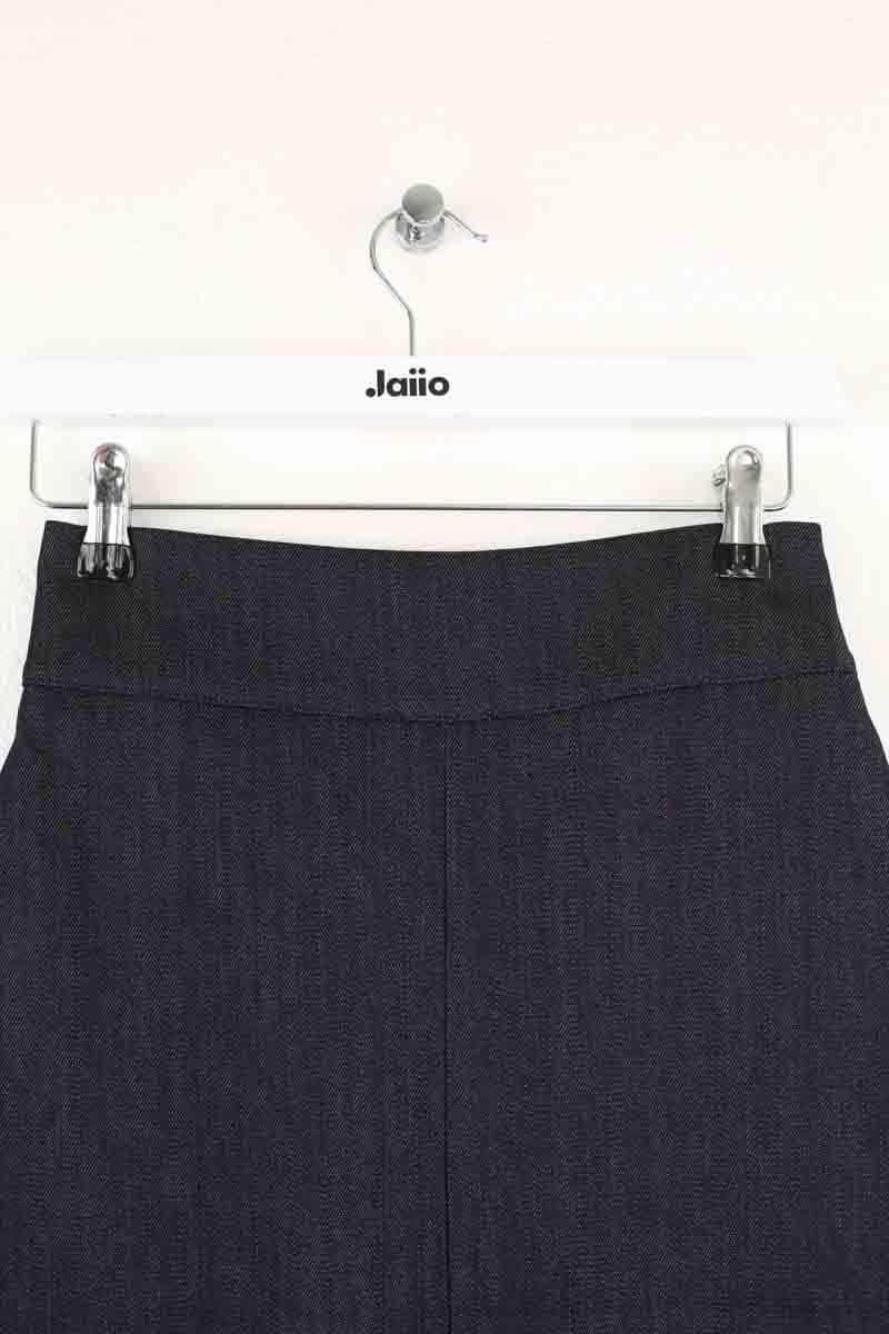 Jupe Destree Takashi denim jupe crayon avec poches circulaires Bleu en Denim