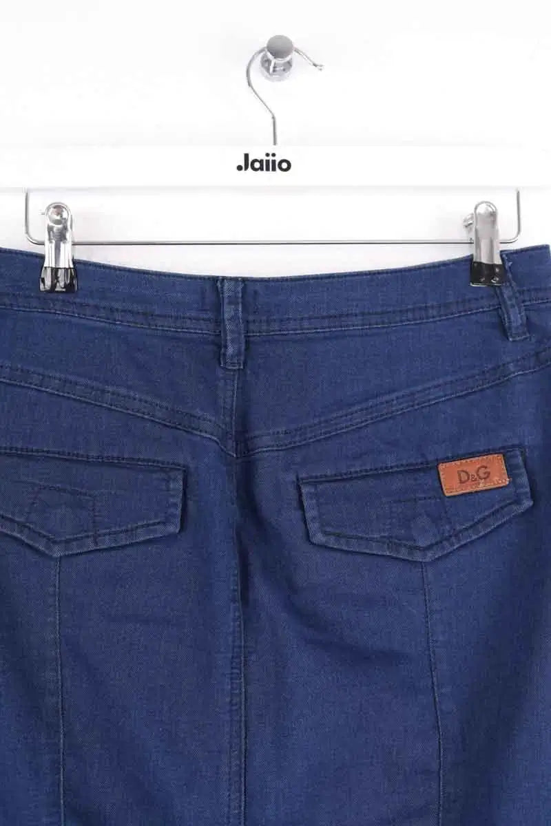 Jupe Dolce & Gabbana Bleu en Coton