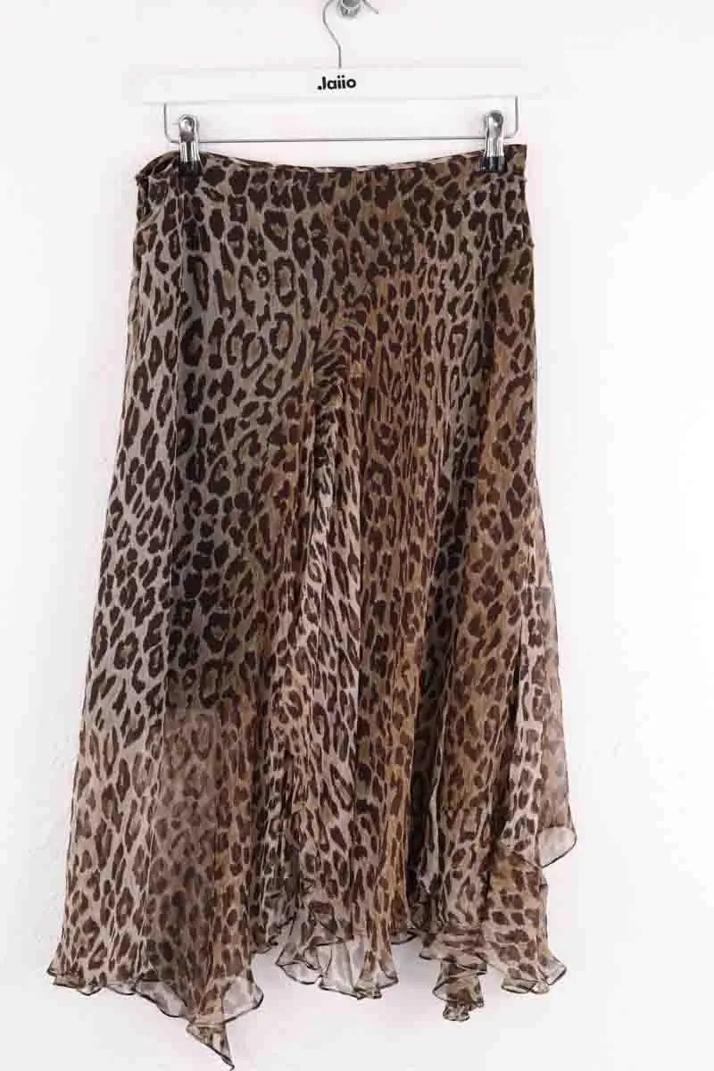 Jupe Dolce & Gabbana Marron en Soie