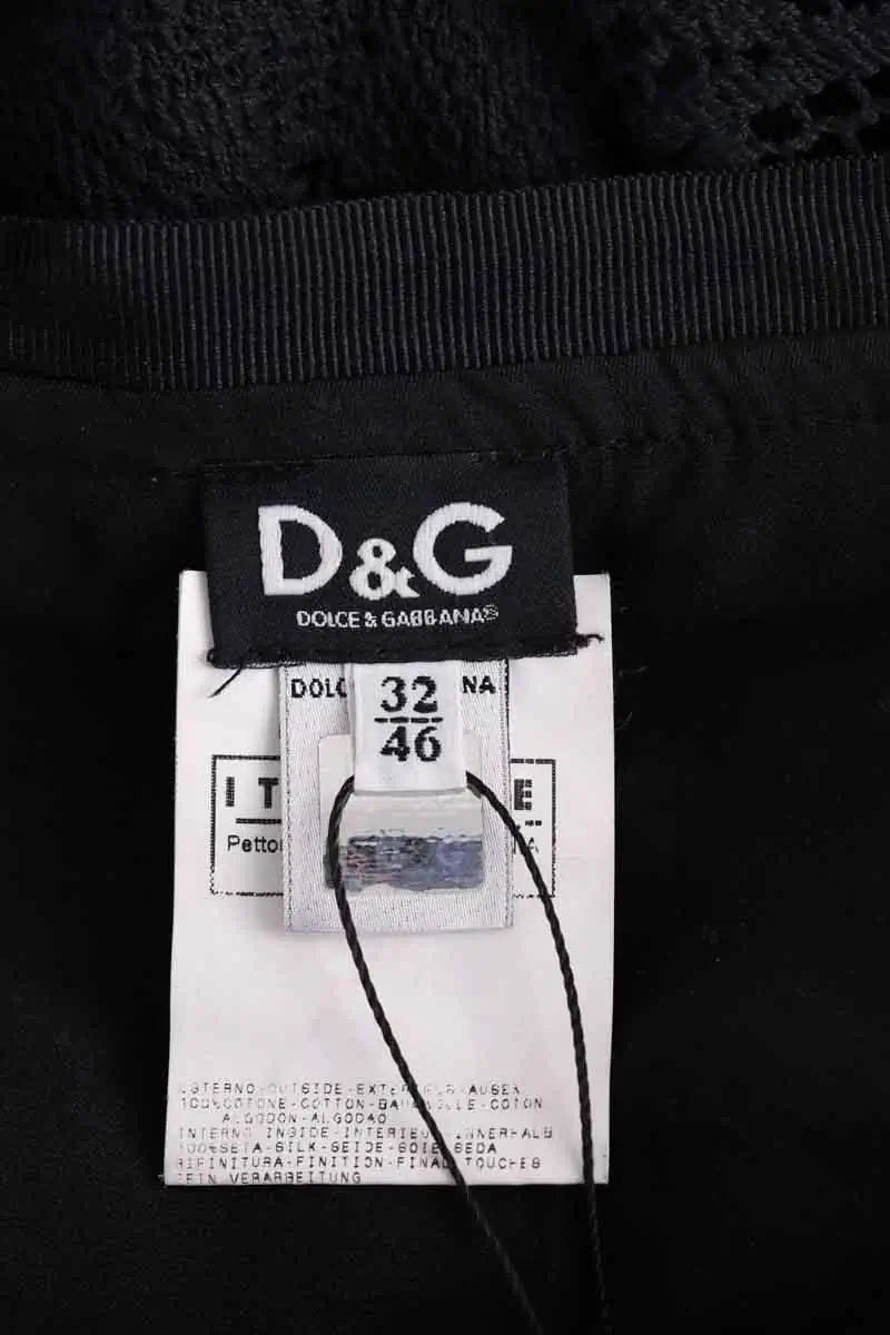 Jupe Dolce & Gabbana Noir en Coton
