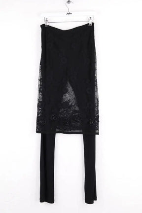 Jupe Dolce & Gabbana Noir en Synthétique