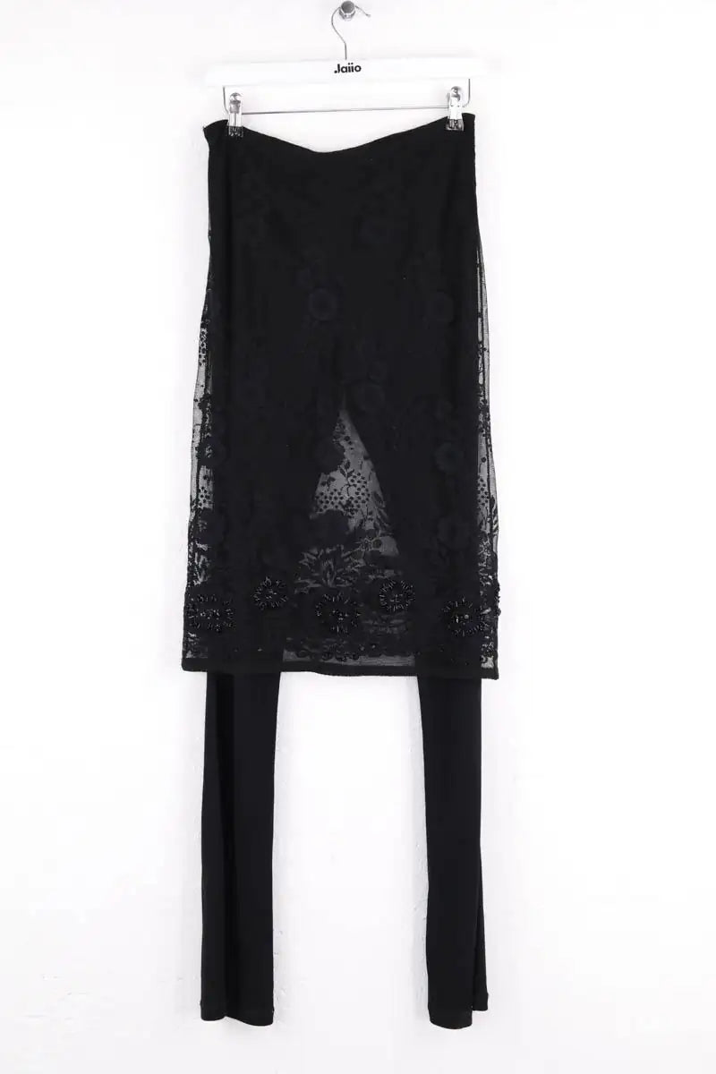 Jupe Dolce & Gabbana Noir en Synthétique