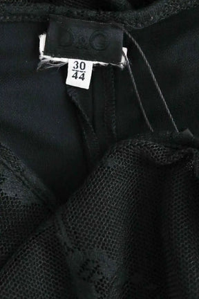 Jupe Dolce & Gabbana Noir en Synthétique