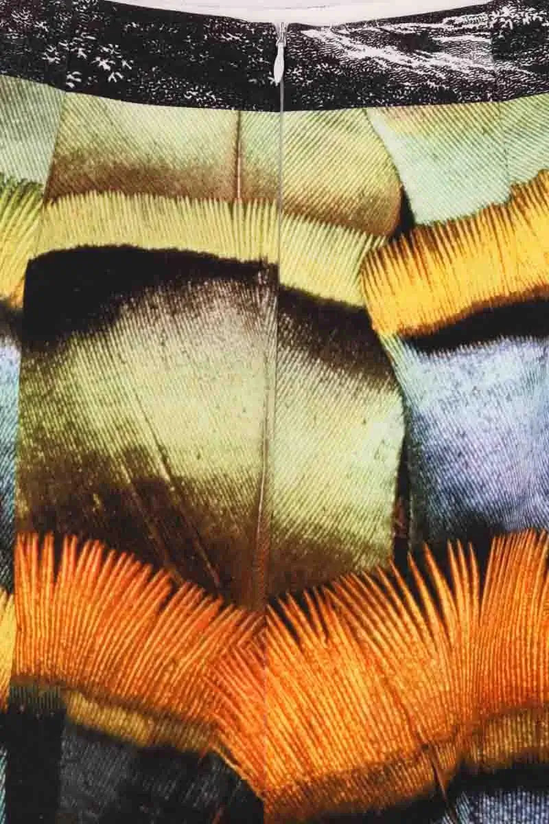 Jupe Dries Van Noten Multicolore en Coton
