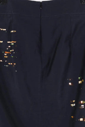 Jupe Dries Van Noten Noir en Coton