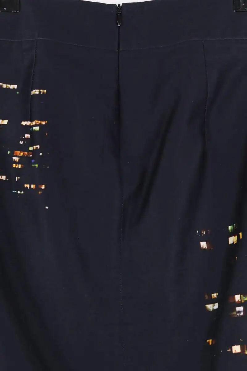 Jupe Dries Van Noten Noir en Coton
