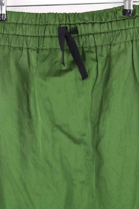 Jupe Dries Van Noten Vert en Coton