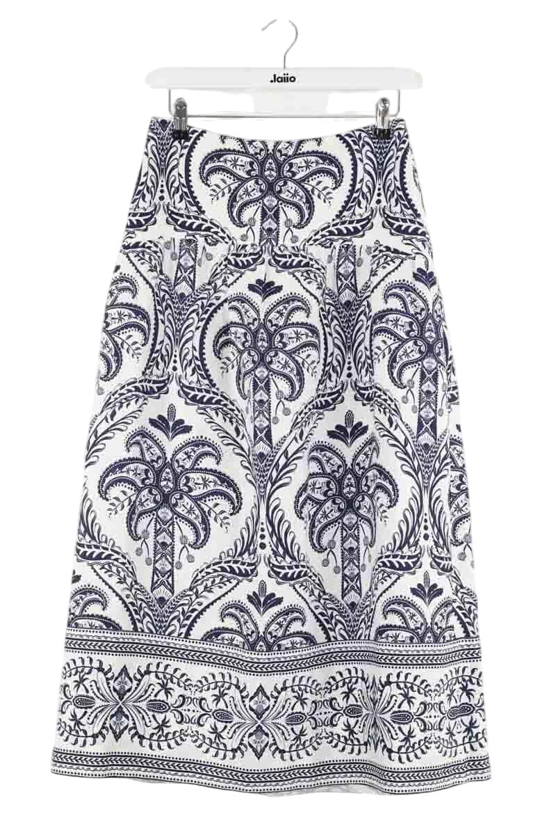 Jupe Farm Rio Bleu en Lin, taille S - Seconde Main