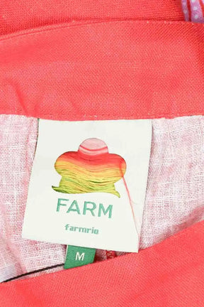 Jupe Farm Rio Rouge en Lin