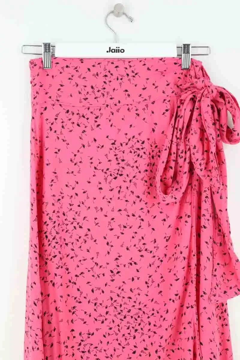 Jupe Ganni Rose en Viscose