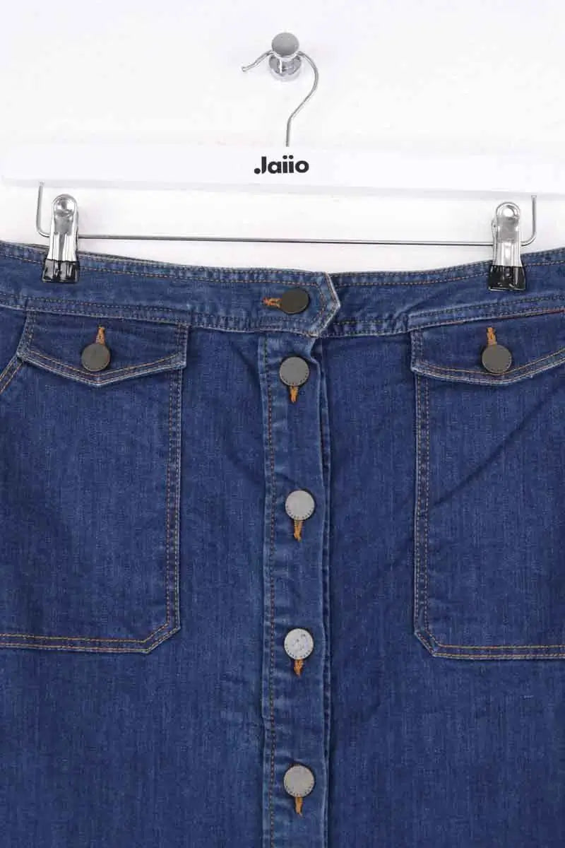 Jupe Gerard Darel Bleu en Coton