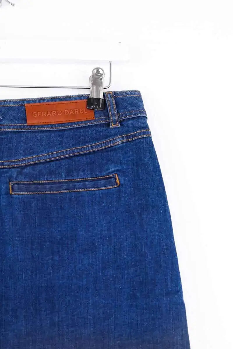 Jupe Gerard Darel Bleu en Coton