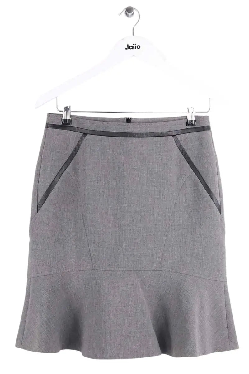 Jupe Gerard Darel Gris en Synthétique, taille S - Seconde Main