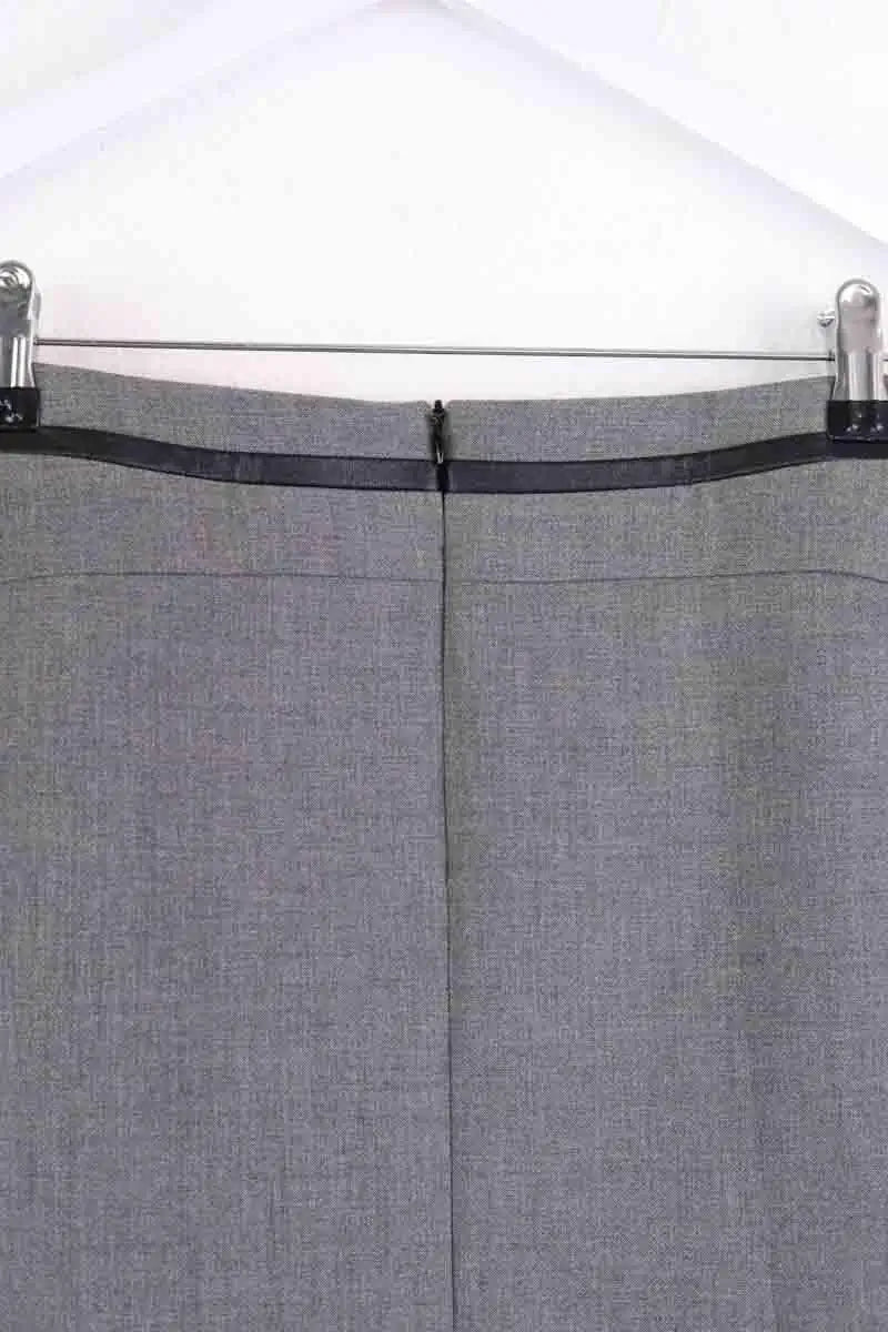 Jupe Gerard Darel Gris en Synthétique