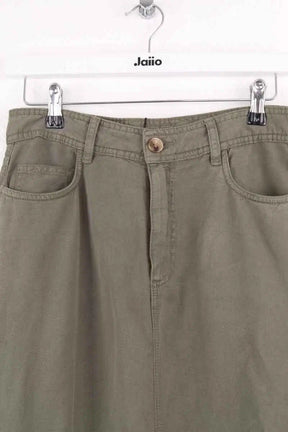 Jupe Gerard Darel Kaki en Synthétique