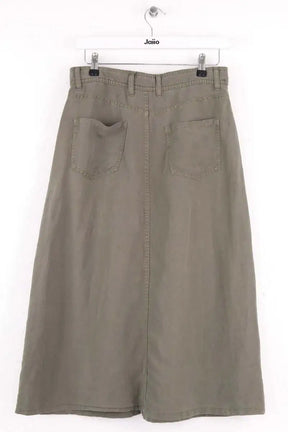 Jupe Gerard Darel Kaki en Synthétique