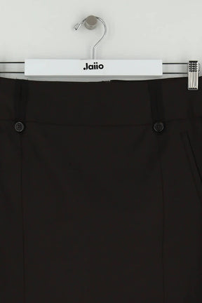 Jupe Gerard Darel Marron en Polyester