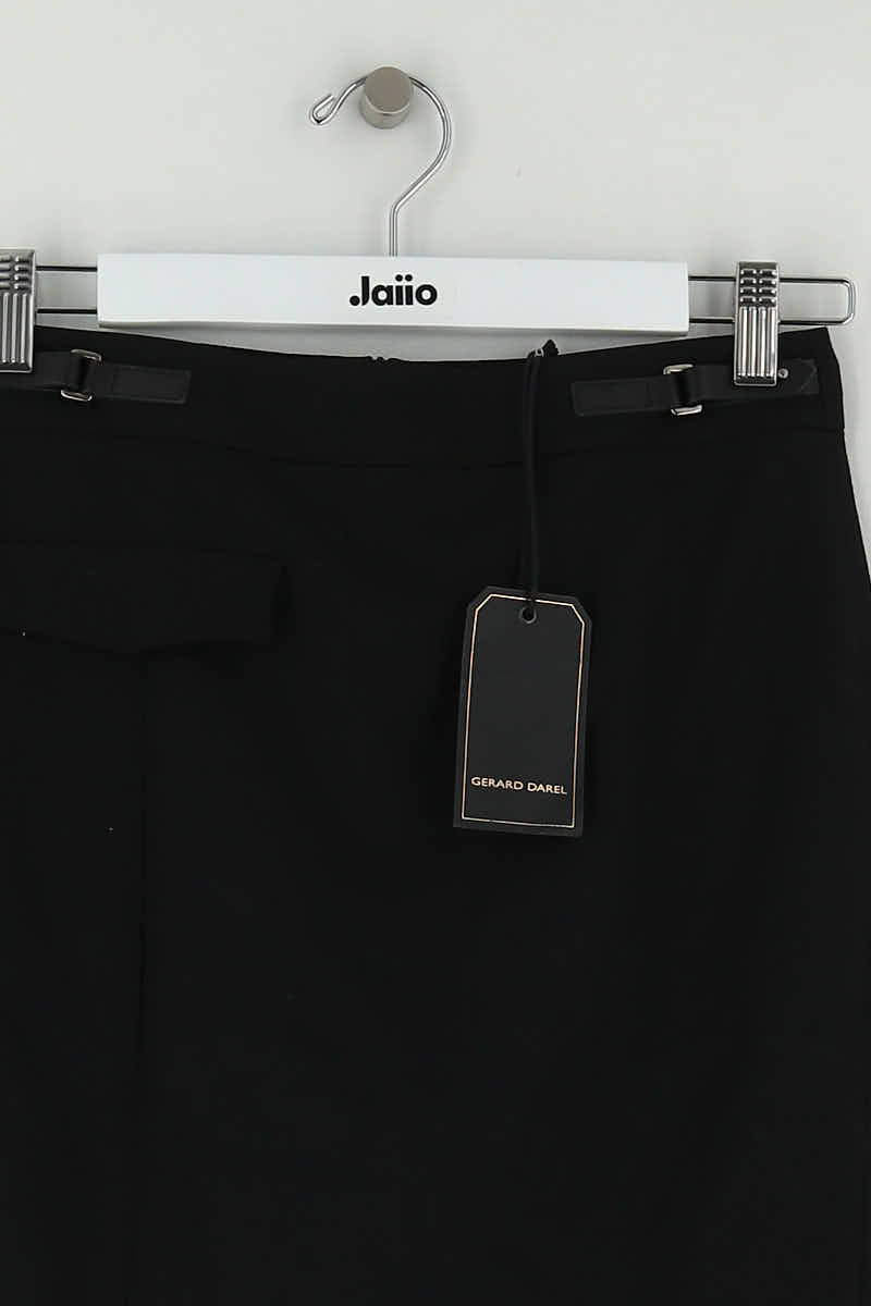 Jupe Gerard Darel Noir en Laine