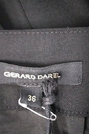 Jupe Gerard Darel Noir en Laine