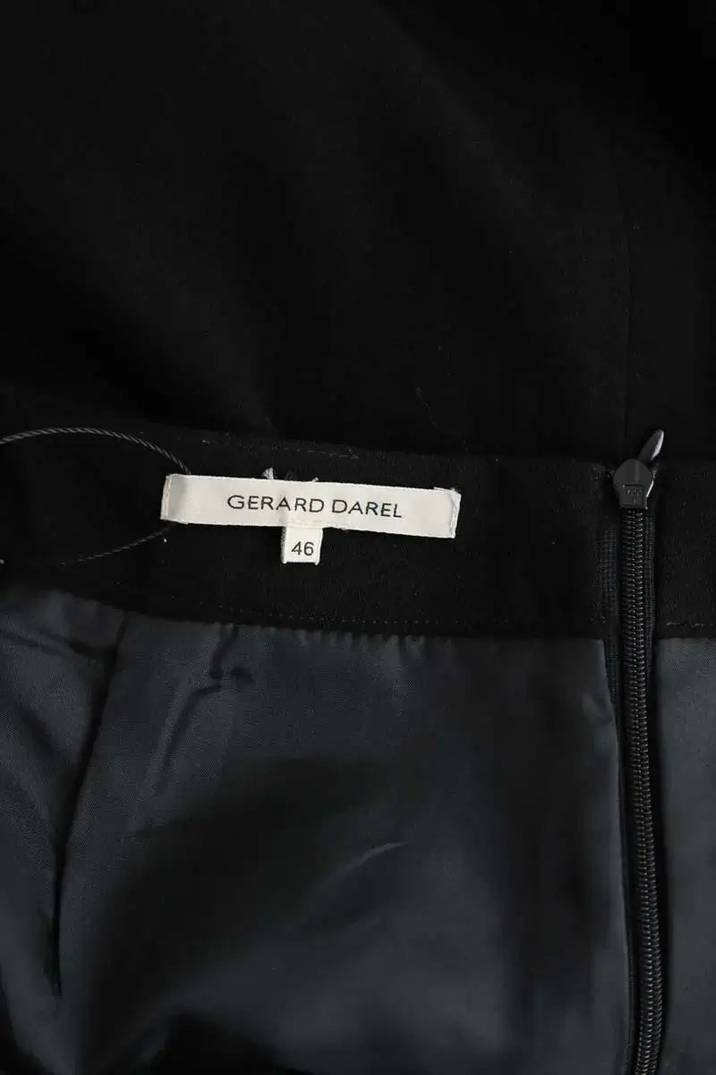 Jupe Gerard Darel Noir en Laine