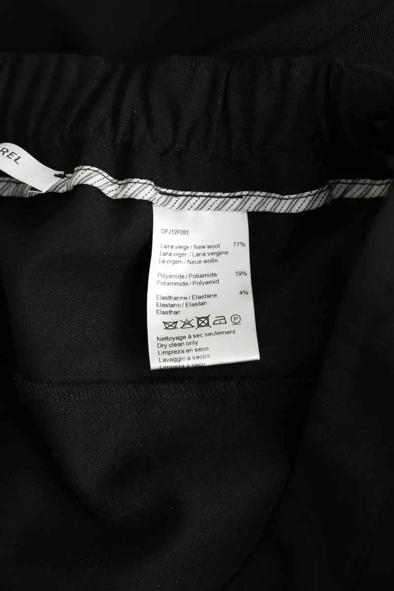 Jupe Gerard Darel Noir en Laine