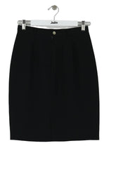 Jupe Gerard Darel Noir en Polyester, taille L - Seconde Main