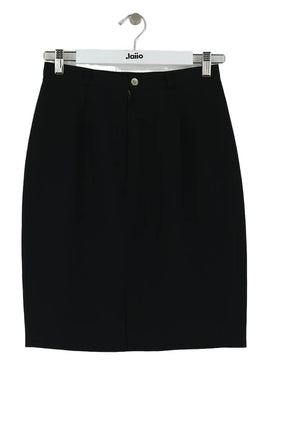 Jupe Gerard Darel Noir en Polyester, taille L - Seconde Main