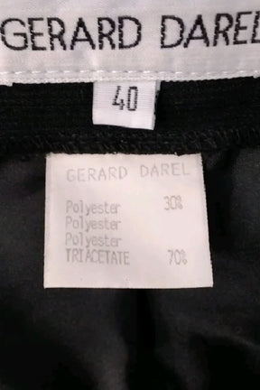 Jupe Gerard Darel Noir en Polyester