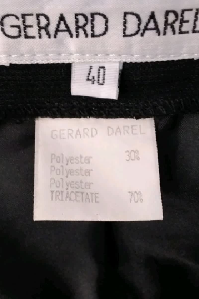 Jupe Gerard Darel Noir en Polyester