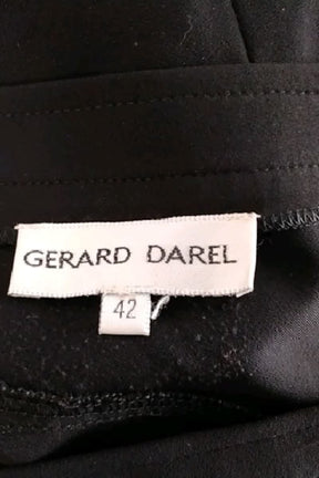 Jupe Gerard Darel Noir en Polyester