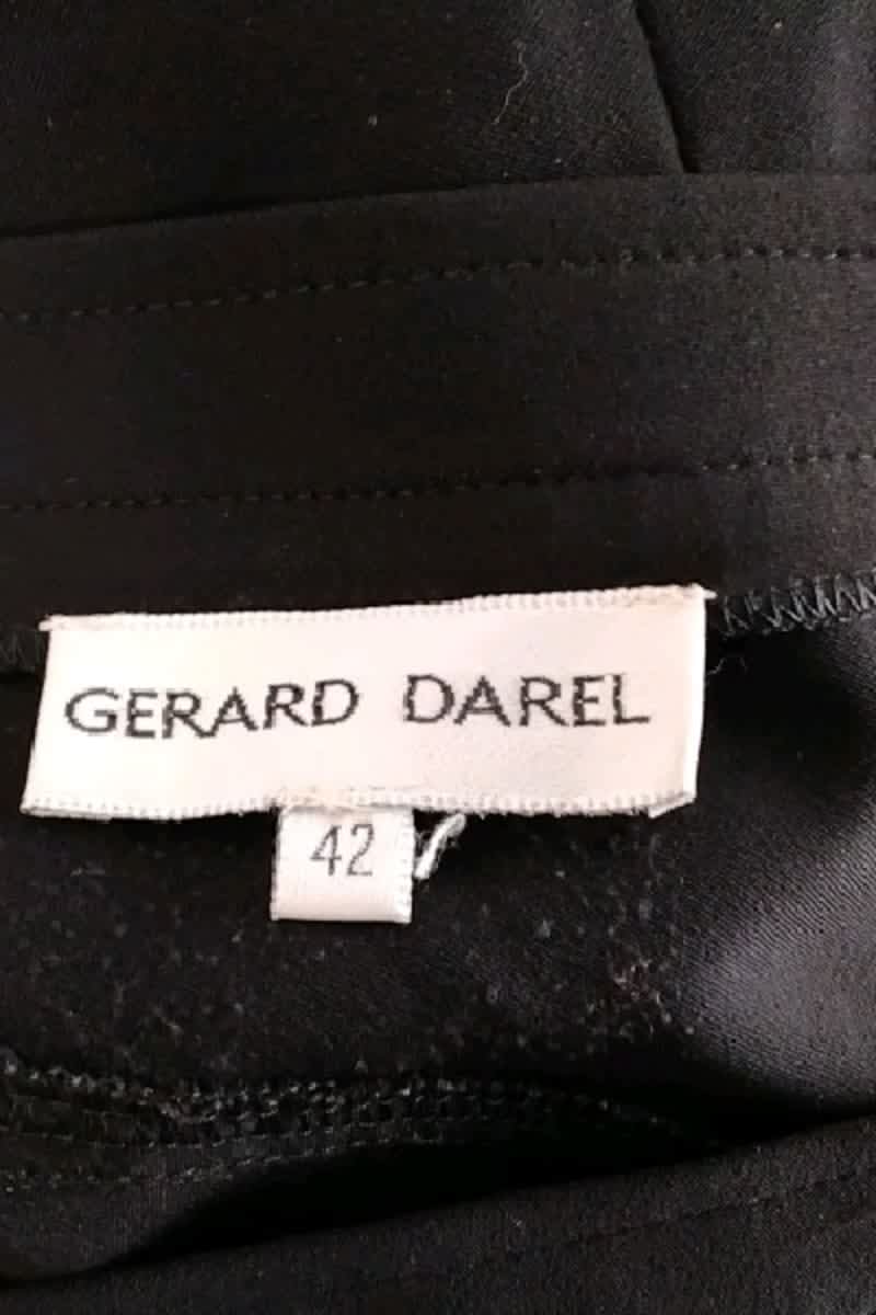 Jupe Gerard Darel Noir en Polyester