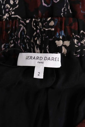 Jupe Gerard Darel Noir en Synthétique