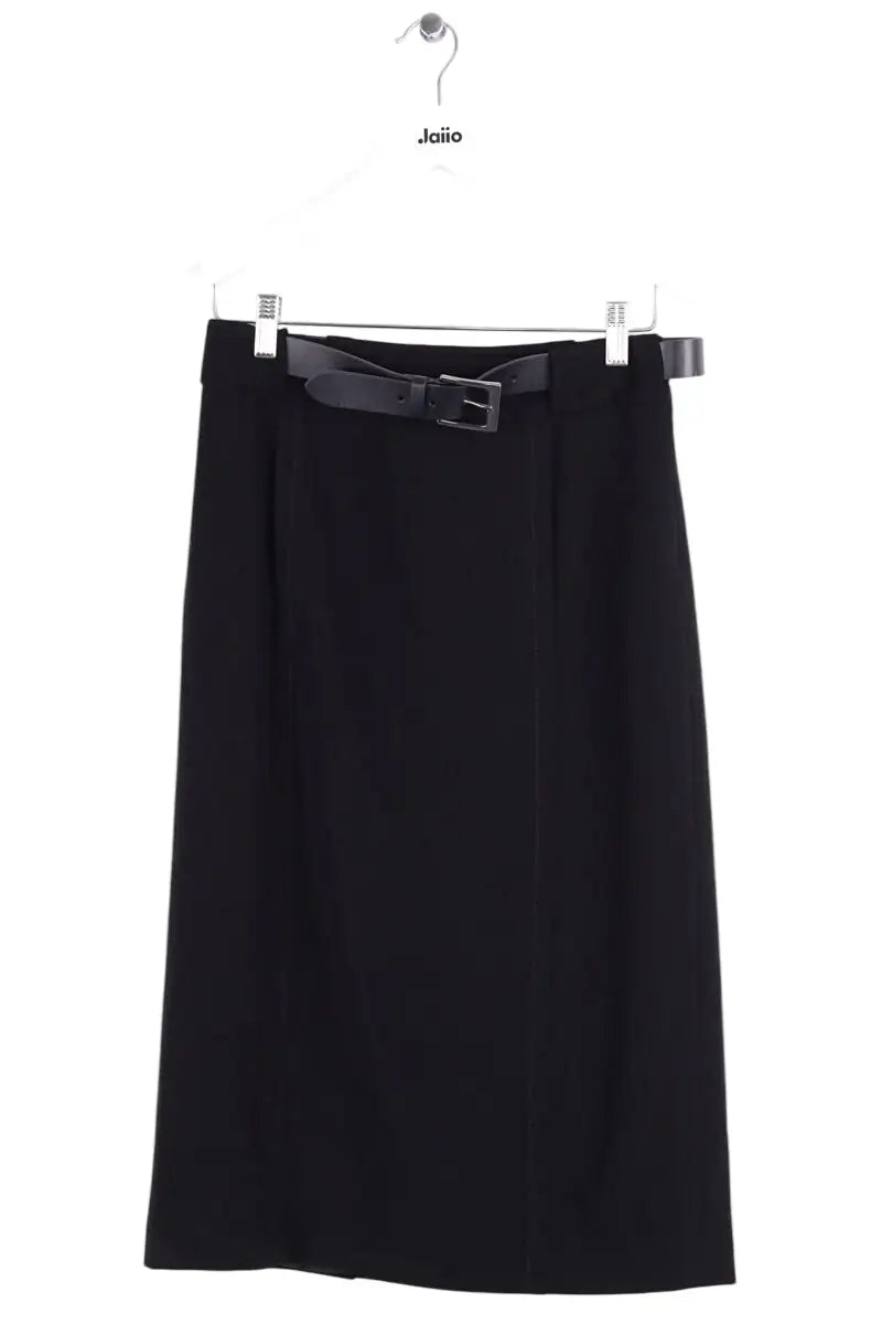 Jupe Gerard Darel Noir en Synthétique, taille M - Seconde Main