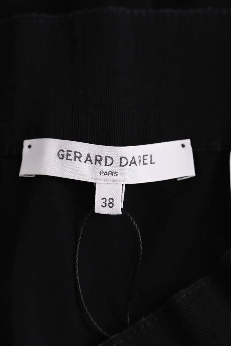 Jupe Gerard Darel Noir en Synthétique