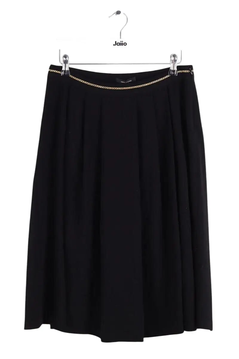 Jupe Gerard Darel Noir en Synthétique, taille S - Seconde Main