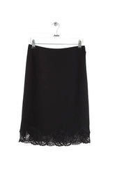 Jupe Gerard Darel Noir en Synthétique, taille S - Seconde Main