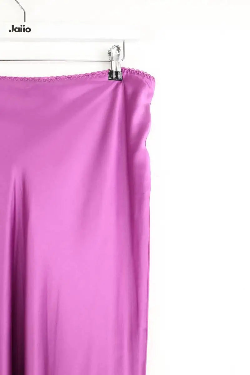 Jupe Gerard Darel Violet en Soie
