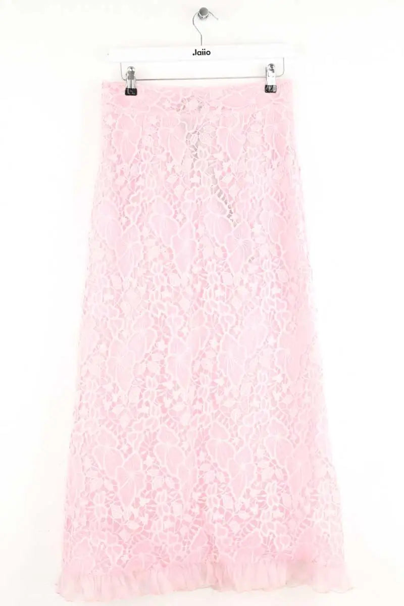 Jupe Giambattista Valli Rose en Coton
