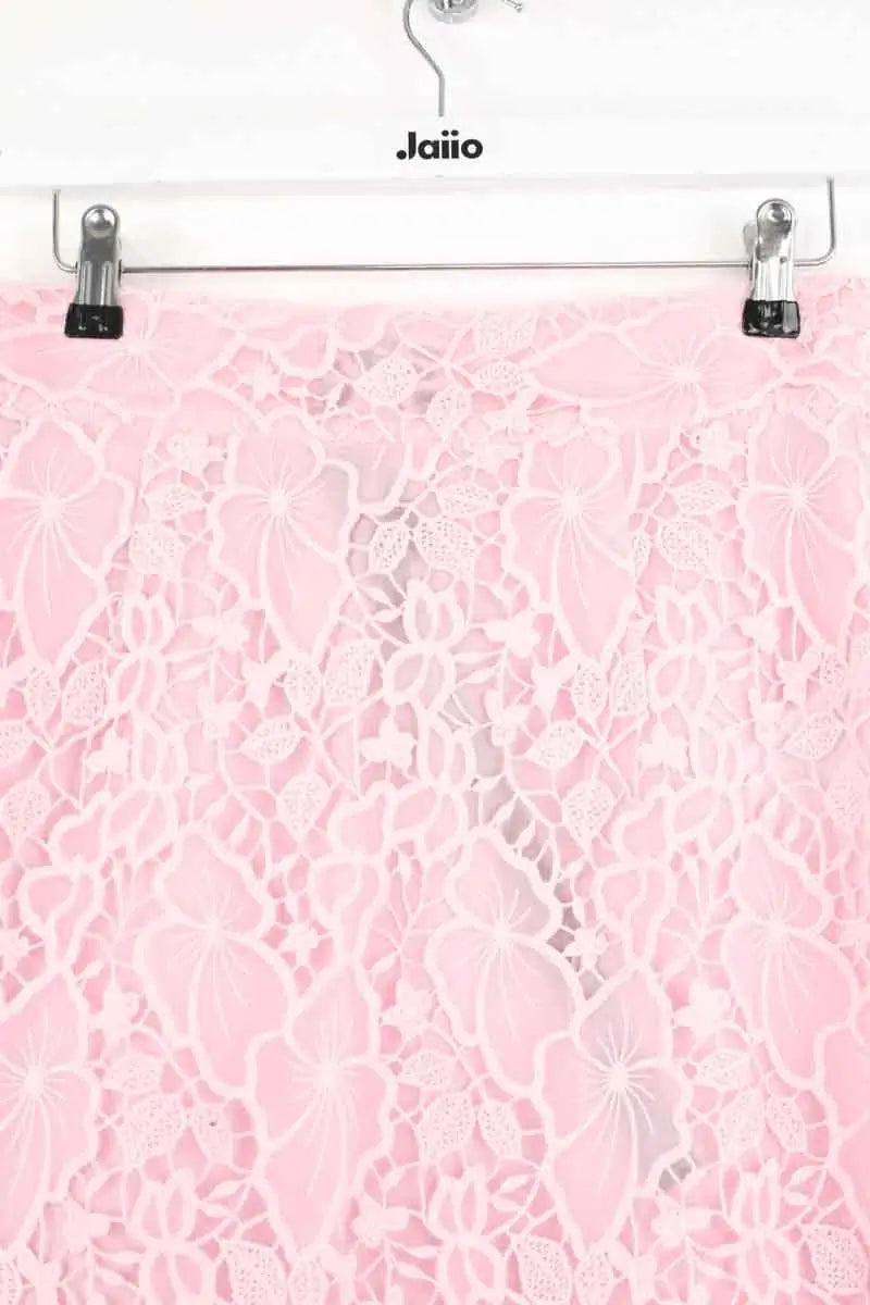 Jupe Giambattista Valli Rose en Coton
