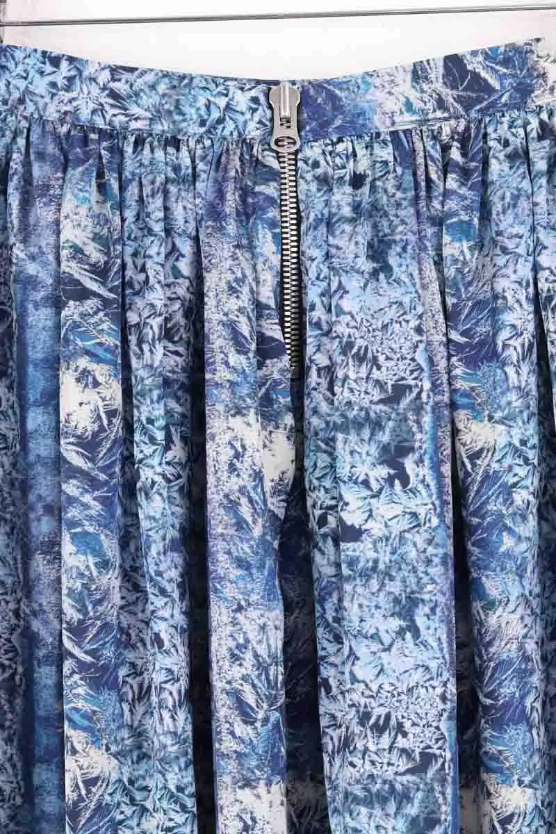 Jupe Heimstone Bleu en Synthétique