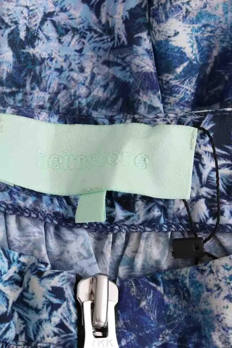 Jupe Heimstone Bleu en Synthétique