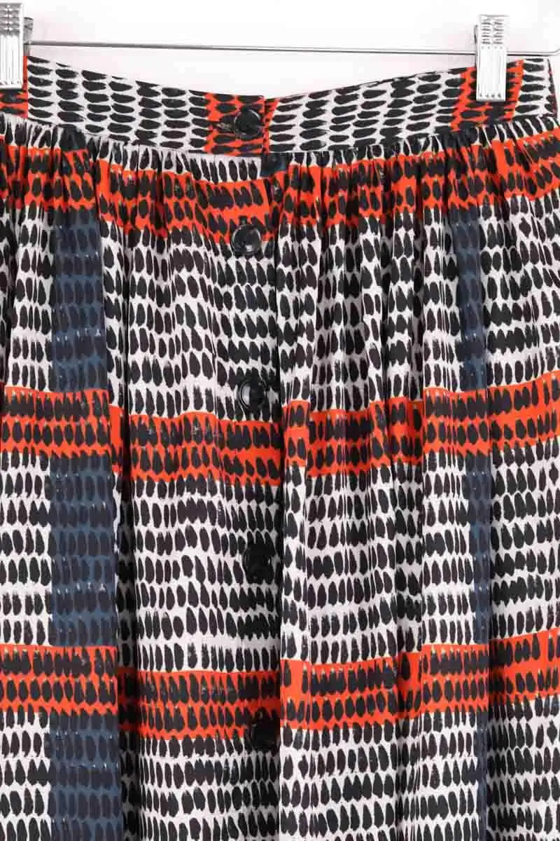 Jupe Heimstone Orange en Synthétique