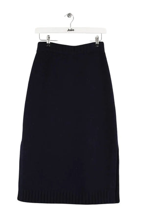 Jupe Ines de la Fressange Damia Bleu en Laine, taille S - Seconde Main