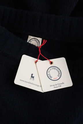 Jupe Ines de la Fressange Damia Bleu en Laine
