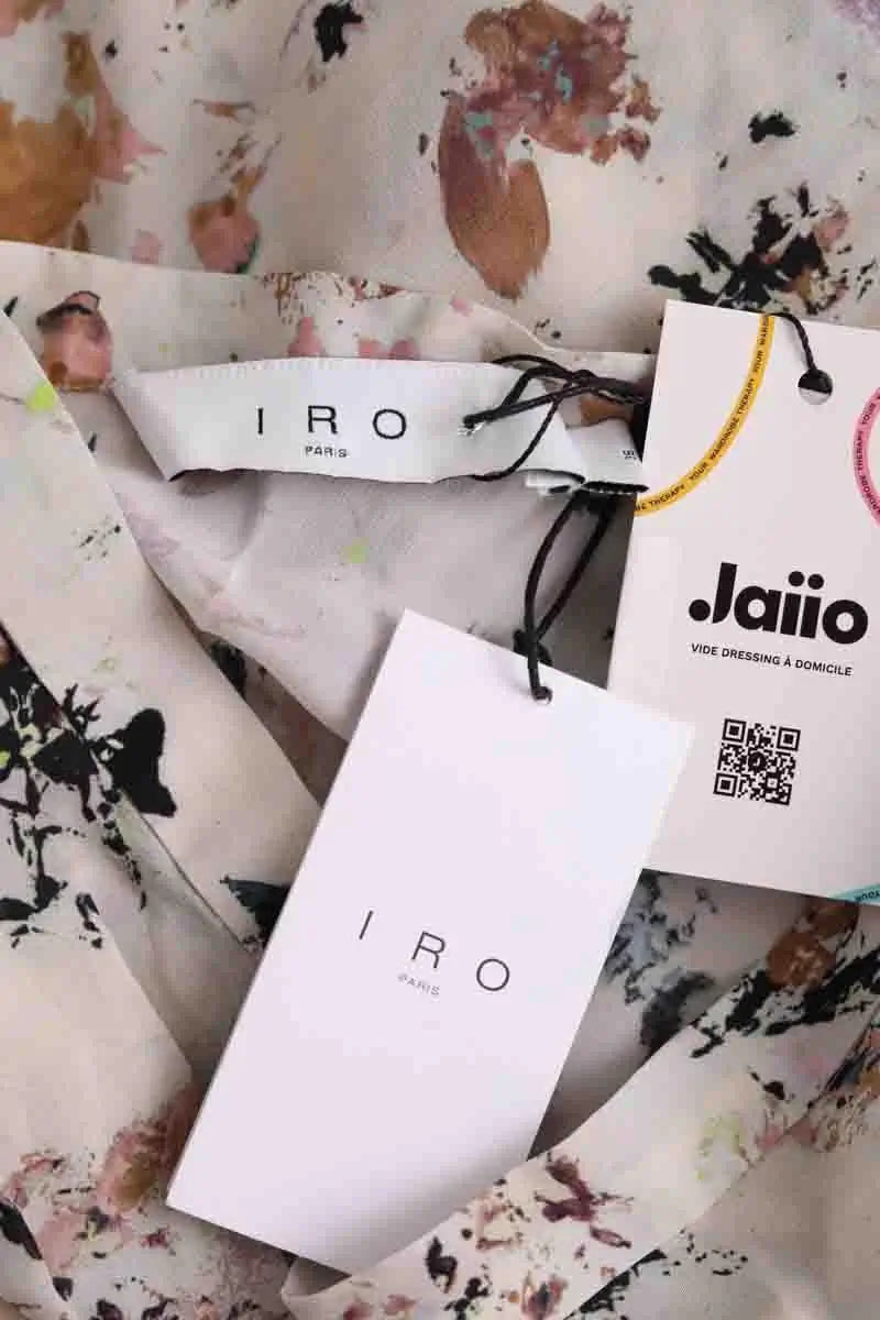 Jupe Iro Beige en Synthétique
