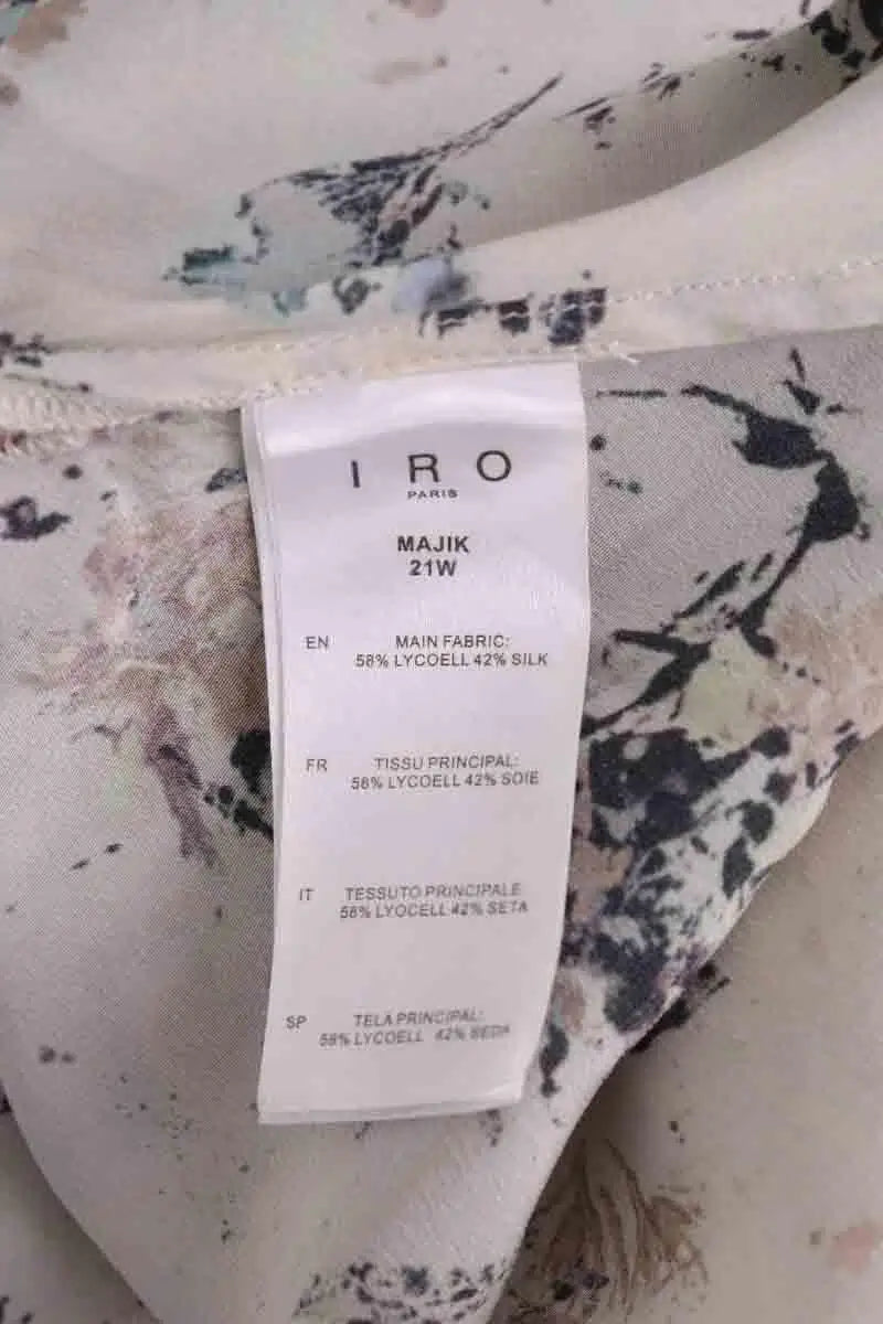 Jupe Iro Beige en Synthétique