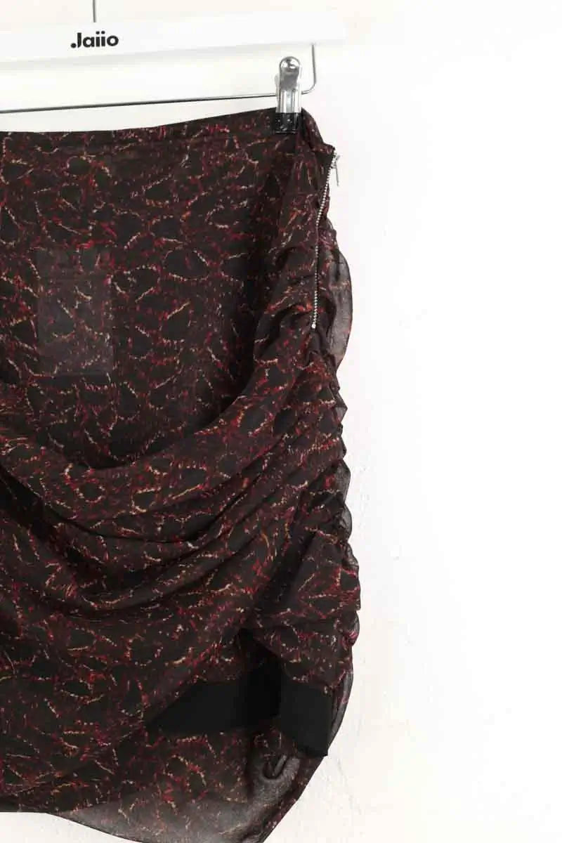 Jupe Iro Noir en Polyester