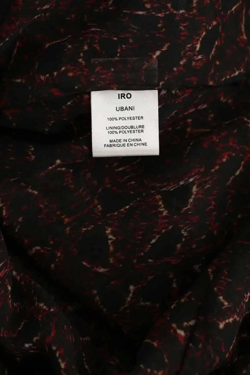 Jupe Iro Noir en Polyester