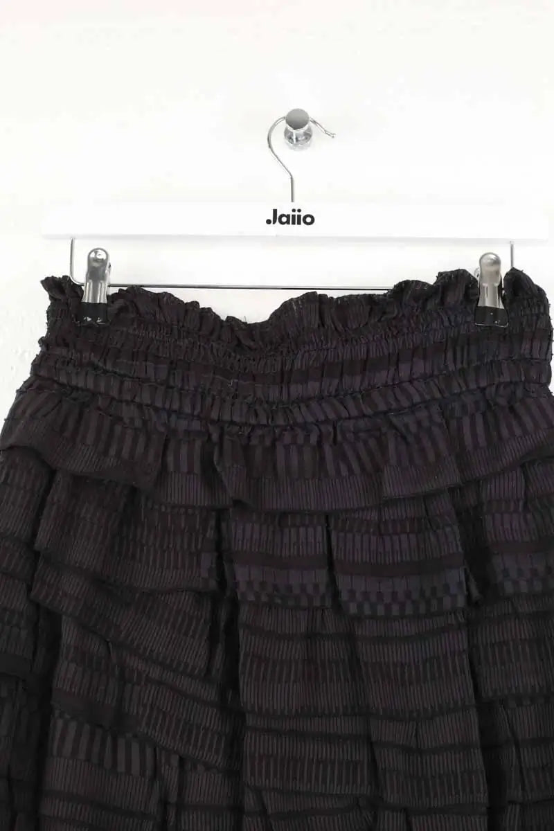 Jupe Iro Noir en Soie