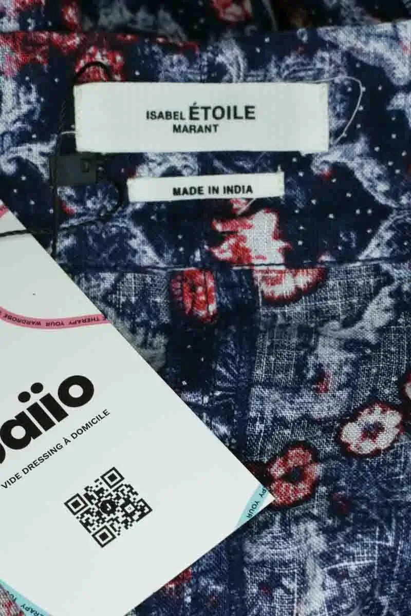 Jupe Isabel Marant Étoile Marine en Lin